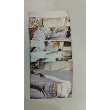 1001 Bej ve Lüks Moda Temalı Estetik Duvar Kolaj Seti - 50 Adet Chanel Tarzı Vintage Dergi Kartları,