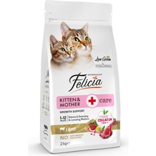1001 Az Tahıllı, Yavru Kuzu Etli Hypoallergenic Kedi Maması, 2 kg