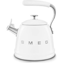 1001 CKLW2001WH 50’s Style Retro Beyaz Islıklı Kettle Çaydanlık 2.3 L (Ithalatçı Garantili)