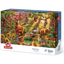 1001 Büyülü Orman 1000 Parça Puzzle