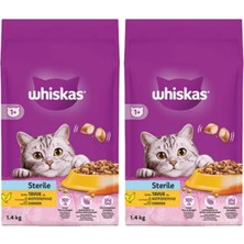 1001 Tavuklu Kısırlaştırılmış Kedi Maması 1.4 kg (2 Paketi)