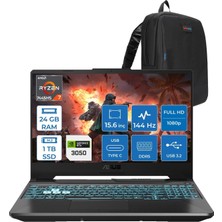 1001 Tuf Gaming A15 – FA506NCG Amd Ryzen 7-7445HS 24GB Ddr5 1tb SSD Rtx 3050/4GB 75W 15.6 Inç Full Hd