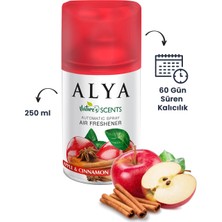 1001 Nature's Scents Apple Cinnamon - Elma Tarçın Oda Kokusu Yedek Makine Spreyi 250 ml