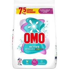 1001 Active Beyazlar & Renkliler Toz Deterjanı 7.5 kg
