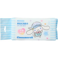 1001 Sanrio Lisanslı Cinnamoroll Inci Dokulu Kuru Mendil –%100 Viskon Yumuşak Ekonomik Paket (80 Ade