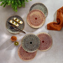1001 Schafer Keops Pasta Servis Seti 6 Parça-Asorti