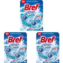 1001 Wc Power Aktiv Okyanus Kokulu Klozet Temizleme Topları, 1 x 1 Adet, Okyanus 1, Tekli 3lü Paket
