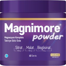 1001 Powder Magnezyum Karamel Aromalı 60 Servis Sitrat Malat Bisglisinat