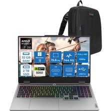 1001 Loq 15AHP10 Amd Ryzen 7 250 32GB Ddr5 2tb SSD Windows 11 Home RTX5050 8gb 100W 15.6" Fhd (1920X1080)