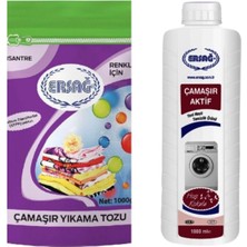 1001 Çamaşır Yıkama Tozu Renkliler Için Çamaşır Aktif Sıvısı 1000GR 1000ML