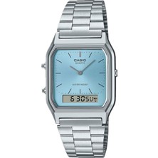Casio Retro AQ-230A-2A1MQYDF Analog/dijital Kol Saati