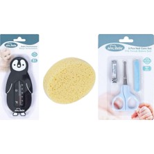 Banyo Seti(Banyo Derecesi+Banyo Süngeri+ Makas Seti)