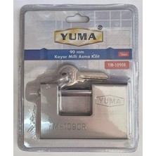 1001 Yuma YM1090R Milli Asma Kilit 90MM Gri