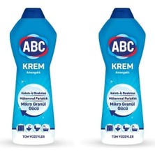 1001 Abc Yeni Nesil Krem Amonyaklı 750 ml (2 Paketi)