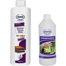 1001 Renkliler Için Çamaşır Yıkama Sıvısı 1000 ml + Çamaşır Kokusu 500 ml