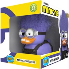 1001 Kutulu Baskı: Minyonlar - Mor Minion Cosplaying Kauçuk Ördek Vinil Figür