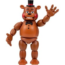 1001 Five Nights At Freddy's FNF0002 - Toy Freddy - 12,5 cm - Karanlıkta Parlayan Korkutucu Fonksiyonlu