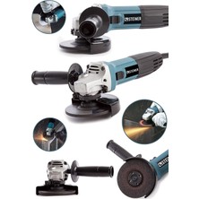 1001 Alman 2600 Watt Profesyonel Metal Şanzıman Avuç Içi Spiral Taşlama Makinesi