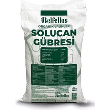 Belfellas Organik 25 kg Katı Solucan Gübresi / Kimyasal Katkı Içermez, Tarla, Meyve Bahçesi ve
