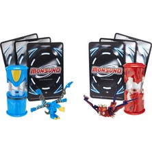 1001 Monsuno Core Combat Wave 2 Airswitch And Shadowhornet (Twin Pack)
