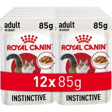 1001 Instinctive Gravy Pouch Yaş Kedi Maması 85 gr x 12 Adet