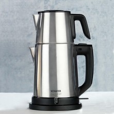 Kazan Hobi Schäfer Optimal Plus Elektrikli Çay Makinesi Inox Renkli, Standart