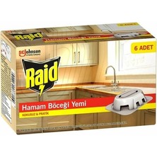 Marsilyan Raid 6 Parça  Hamam Böcek Yemi BX40