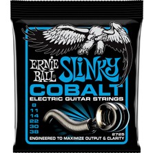 1001 Extra Slinky Kobalt Elektro Gitar Telleri, Ölçü 8-38