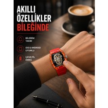 Zenviaa Mey Ithalat® Manyetik Şarjlı Akıllı Saat Ios Android Uyumlu Yeni Nesil ZNV20296545