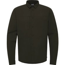 Jack Wolfskin Jack Wolfskın Sıerra Canyon Ls M Erkek Obsidian Moss Gömlek A63876-E0205