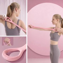 Marsilyan Silikon Pilates &amp;amp; Egzersiz Direnç Bandı – Yoga, Aerobik, Squat ve Spor Için Çok Amaç