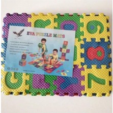 Mini Eva Puzzle Mats Sünger Puzzle Harfli Rakamlı 15CMX20CM*3