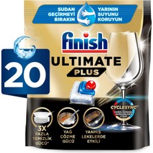 1001 Ultimate Plus 20 Kapsül Bulaşık Makinesi Deterjanı Tableti (1 x 20 Kapsül)