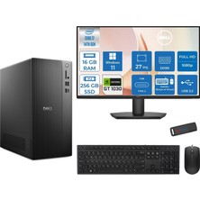 1001 Tower ECT1250 Intel® Core™ İ7-14700 16GB Ddr5 256GB SSD 4GB/GT1030 WIN11PRO +27" Monitör Tower