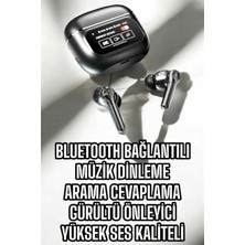 Hace Bazaar Bluetooth Kulaklık Kablosuz Ekranlı Anc/enc Destekli Dokunmatik