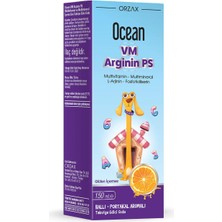 1001 Vm Arginin Ps 150 ml Ballı Portakal Aromalı Şurup