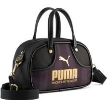 1001 Puma 1976 World Cup Mini GB Omuz Çantası-En: 13,5 Cm, Boy: 20 Cm, Derinlik: 9,5 cm 09231601 Siyah