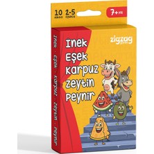 1001 Inek Eşek Karpuz Zeytin Peynir, Eğlenceli Refleks Kart Oyunu, 2-5 Kişilik