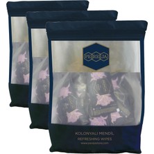 1001 Kolonyalı Mendil 5X10 Doypack Kaşmir X50 (3 Paketi)