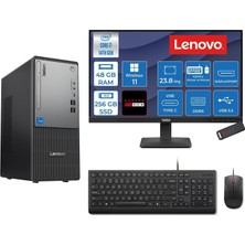 1001 Thinkcentre Neo 50T Gen 5 Intel® Core™ İ7-14700 48GB Ddr5 256GB SSD 4GB/RX550 WIN11PRO +23.8 Mon