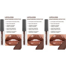 1001 Uzun Süre Kalıcı Yapışkan His Bırakmayan Nemlendirici Dudak Parlatıcısı - Lipgloss 11 Choco