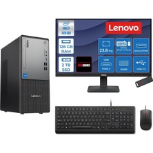 1001 Thinkcentre Neo 50T Gen 5 Intel® Core™ İ7-14700 128GB Ddr5 2tb SSD 4GB/RX550 Freedos +23.8 Monit