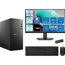 1001 Tower ECT1250 Intel® Core™ İ7-14700 96GB Ddr5 1tb SSD 4GB/RX550 WIN11PRO +23.8" Monitör Tower M