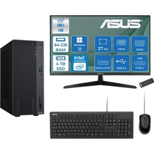 1001 Expertcenter P500MV Intel® Core™ Ultra 5 210H 4.8ghz Aı 64GB Ddr5 4tb SSD 27" 120Hz Intel® Grap