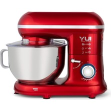 1001 M-108 Easy Chef 1300 W Stand Mikser Kırmızı