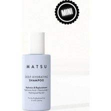 Matsu Deep Hydrating Nem Şampuanı 70 ml | Kuru & İnce Telli Saçlar Seyahat Boy