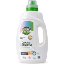 1001 Just Green Organic Renkli Çamaşırlar Için Doğal Sıvı Deterjan, Hassas Ciltlere Özel Hipoale