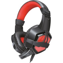 Sprange Sr-X7 Kulaküstü Oyuncu Kulaklık Bilgisayar İçin Kablolu Mikrofonlu Şık Tasarım