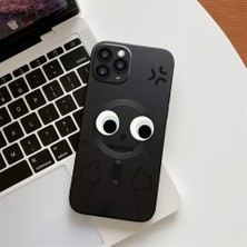 HONTINGA iPhone 11 Pro ile Uyumlu Kılıf Magsafe Wireless Düşüme Önleyici Basitlik Anti Düşme Kamera Korumali Yaratıcılık Desen Silikon Telefon Kılıfı Kadın ve Erkek Için Uygundur K7-1090
