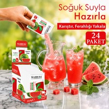 Mahbuba Karpuz Aromalı Soğuk Toz İçecek 24x9gr
